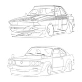 RR Colouring Book - JDM Edition